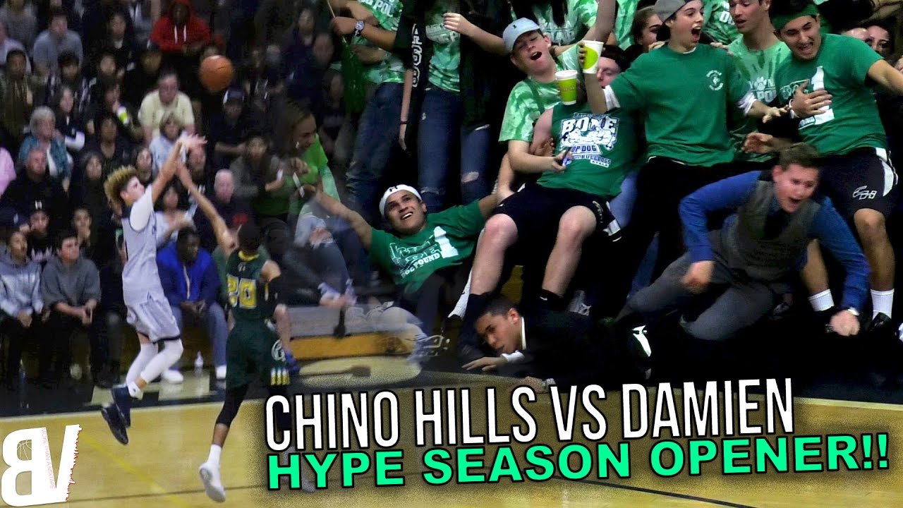 LaMelo Ball Pulling From DEEP! Chino Hills HYPE SEASON OPENER VS Damien FULL HIGHLIGHTS