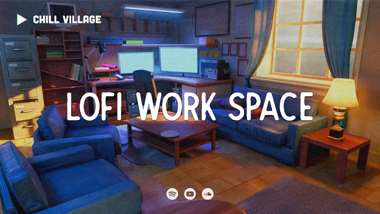 Home Office Lofi 📁 Deep Focus Work/Study Concentration [chill lo-fi hip hop beats]