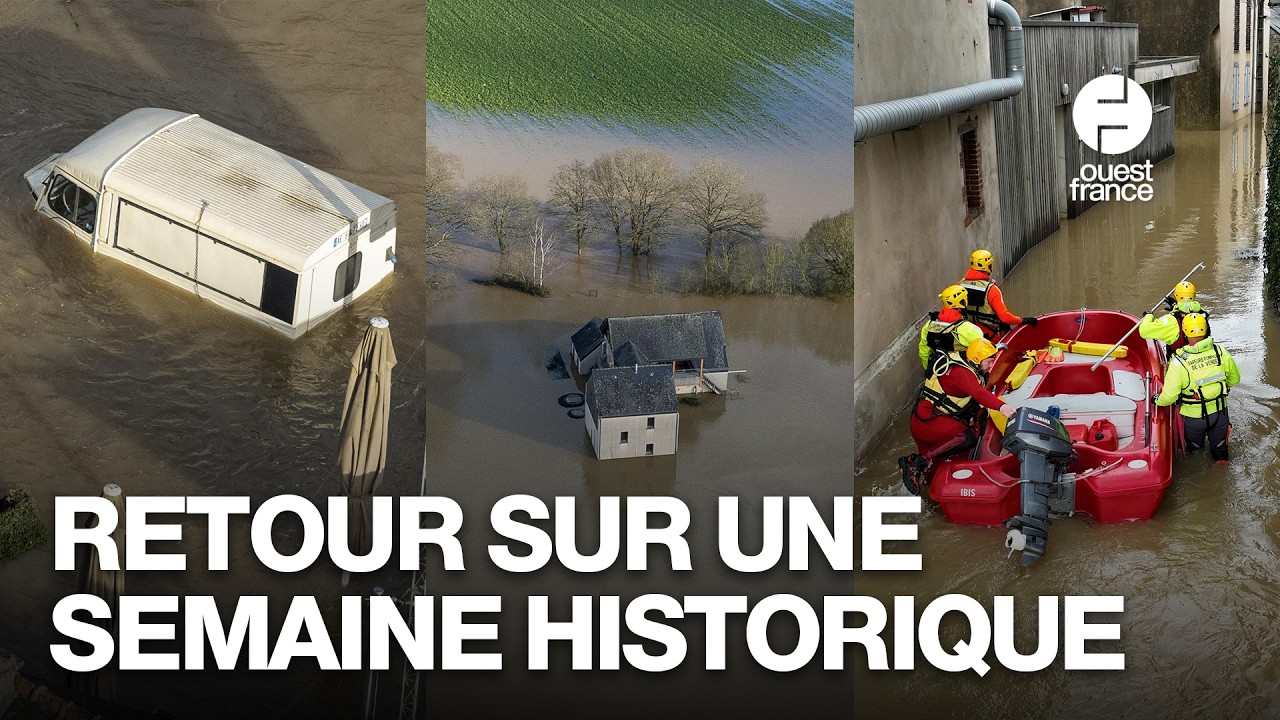 Le récit d'une semaine d'inondations exceptionnelles dans l'Ouest