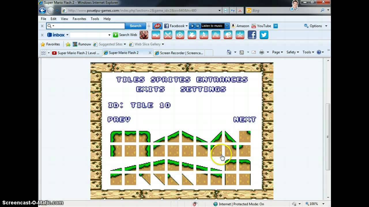 How to make a super mario flash 2 level part 1