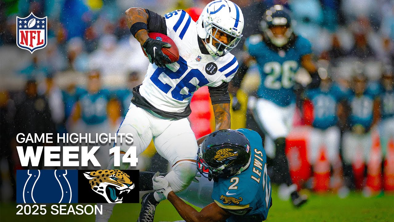 Indianapolis Colts vs Jacksonville Jaguars Game Highlights | 2025 NFL Season Week 14