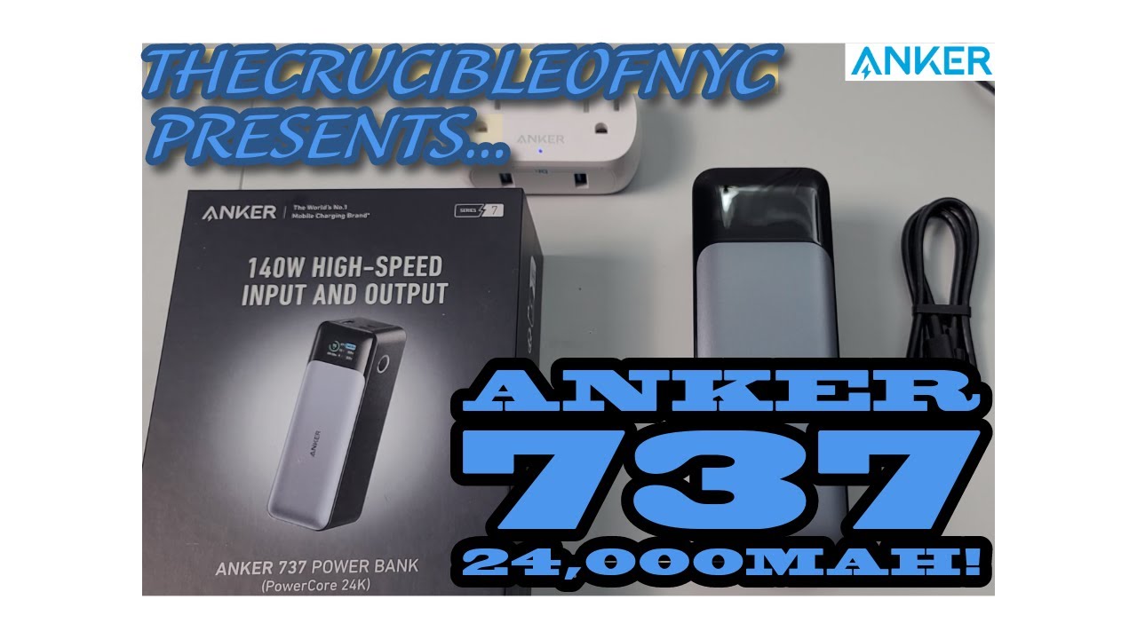 Testing the Anker 737 Power Bank (Powercore 24k)