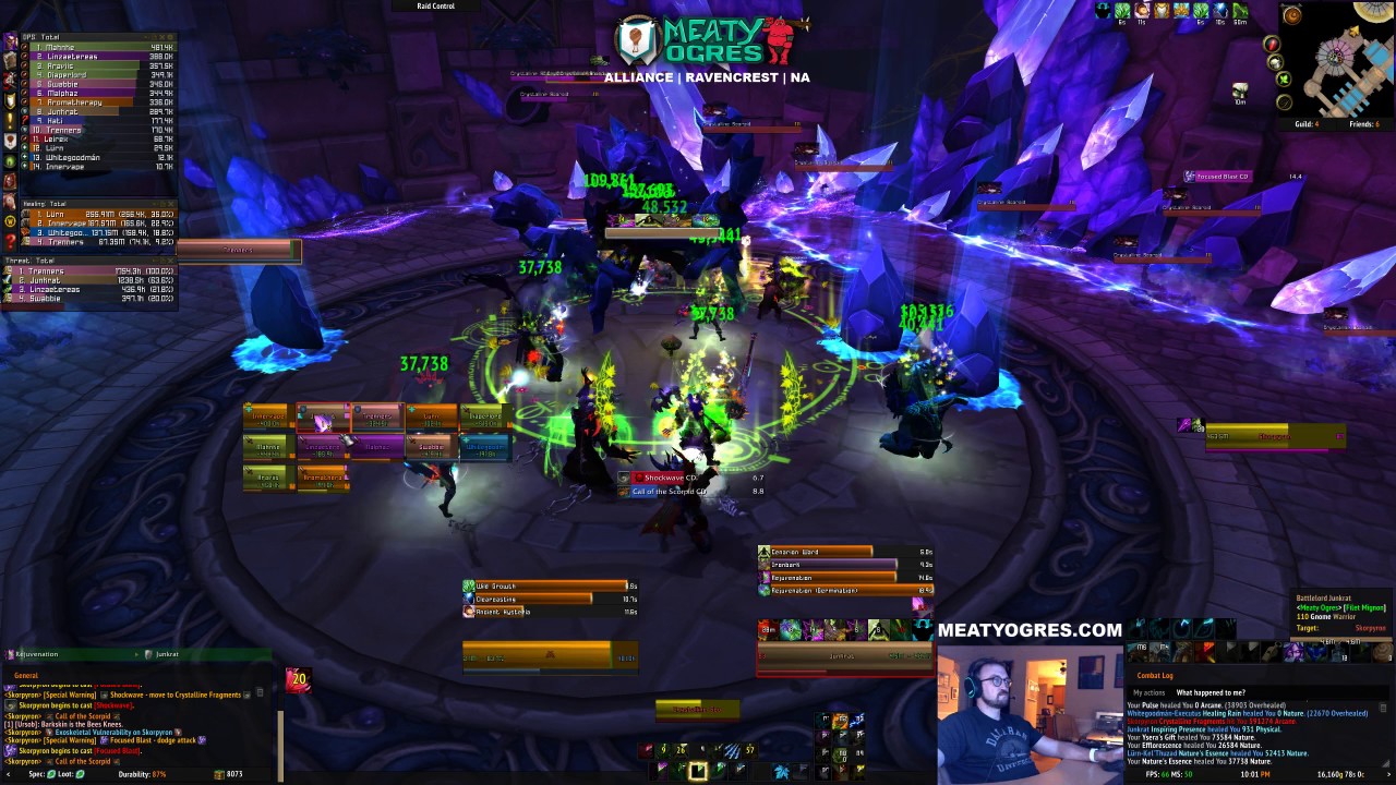 Nighthold N first run, Skorpy Ron kilt