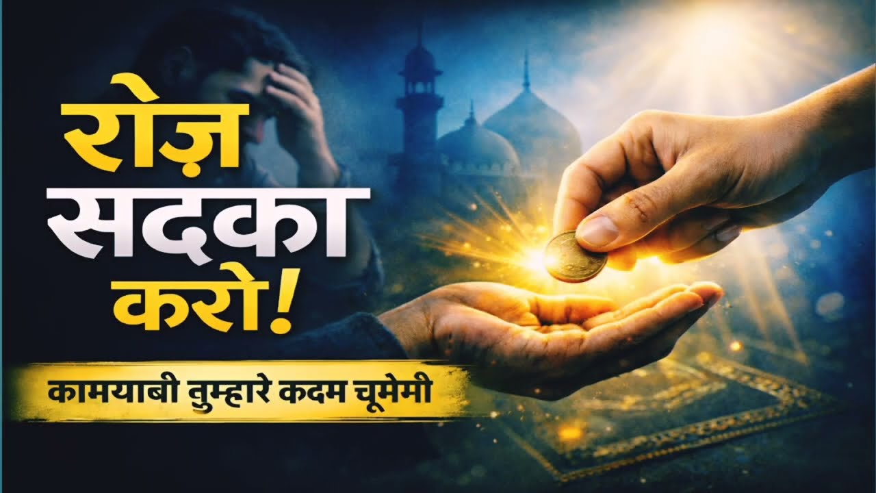 💥ये सदके जरूर करो,कामयाबी आपके कदमों में होगी। हजरत अली का फरमान।islamic tech tr bayan🔥