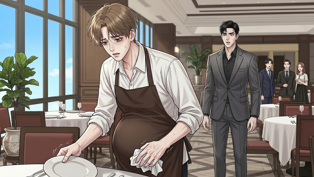 [BL Story] The Alpha FREEZES When He Sees His Ex-Omega PREGNANT With His Child, Working As a Waiter
