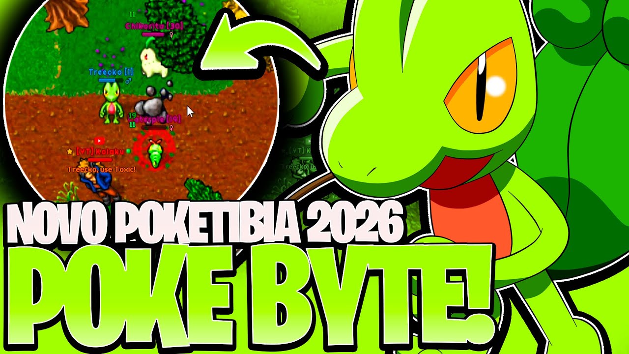 NOVO POKETIBIA 2026 BASE OTP!🔥😎POKE BYTE! LAN&Ccedil;A DIA 30 NA SEXTA FEIRA! GAME TA DAORA DEMAIS!