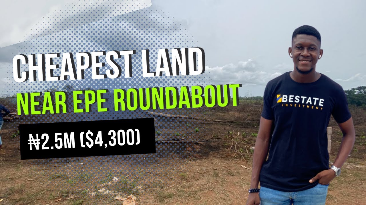 N2.5M ($4,300) Cheapest Land For Sale In Epe Near Epe Roundabout | Freehold Title