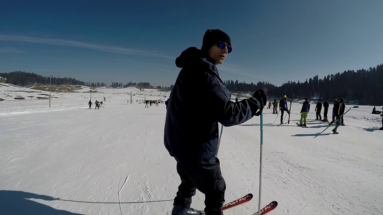 Gulmarg  Ski lessons 2018 jan