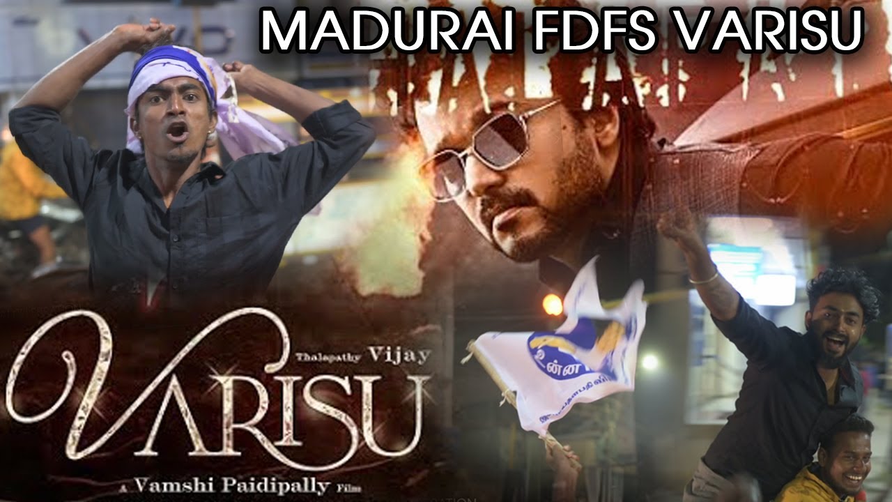 VARISU FDFS MADURAI CELEBRATION|THUNIVU|FANSREACTION|CELEBRATION|VIJAY|TAMIL|VARISU|PONGAL2023