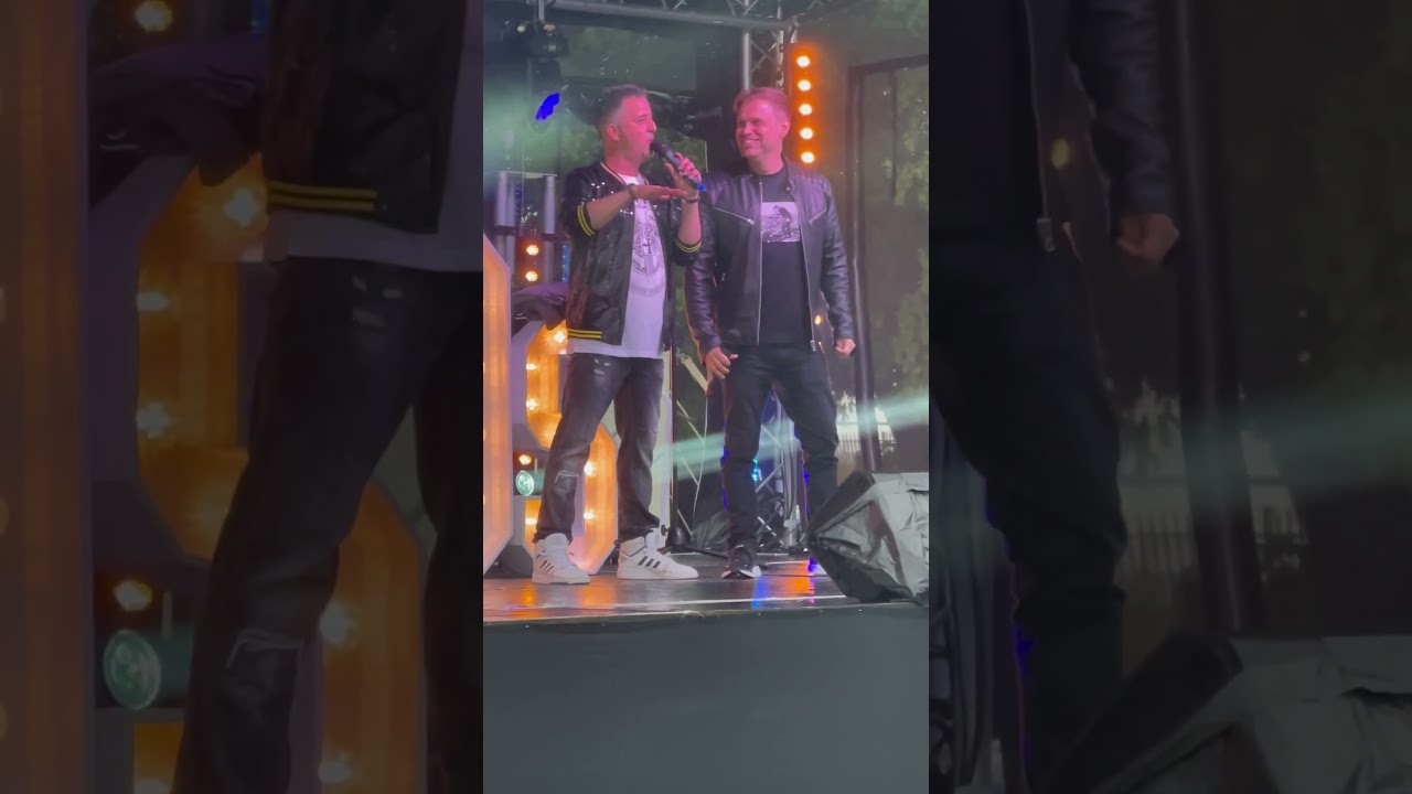 a1 fun chat at 90s Rewind Festival, Essex - 14.07.2023