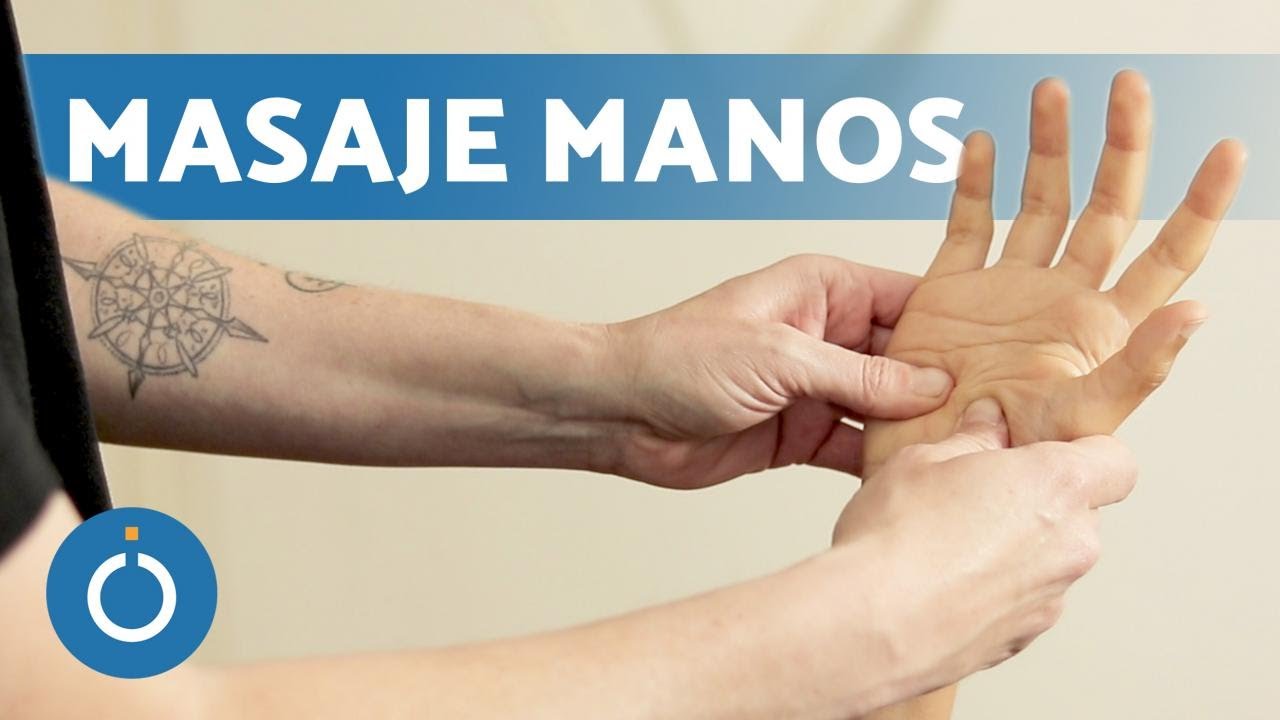 Masaje RELAJANTE de MANOS 🙌 (Paso a paso)