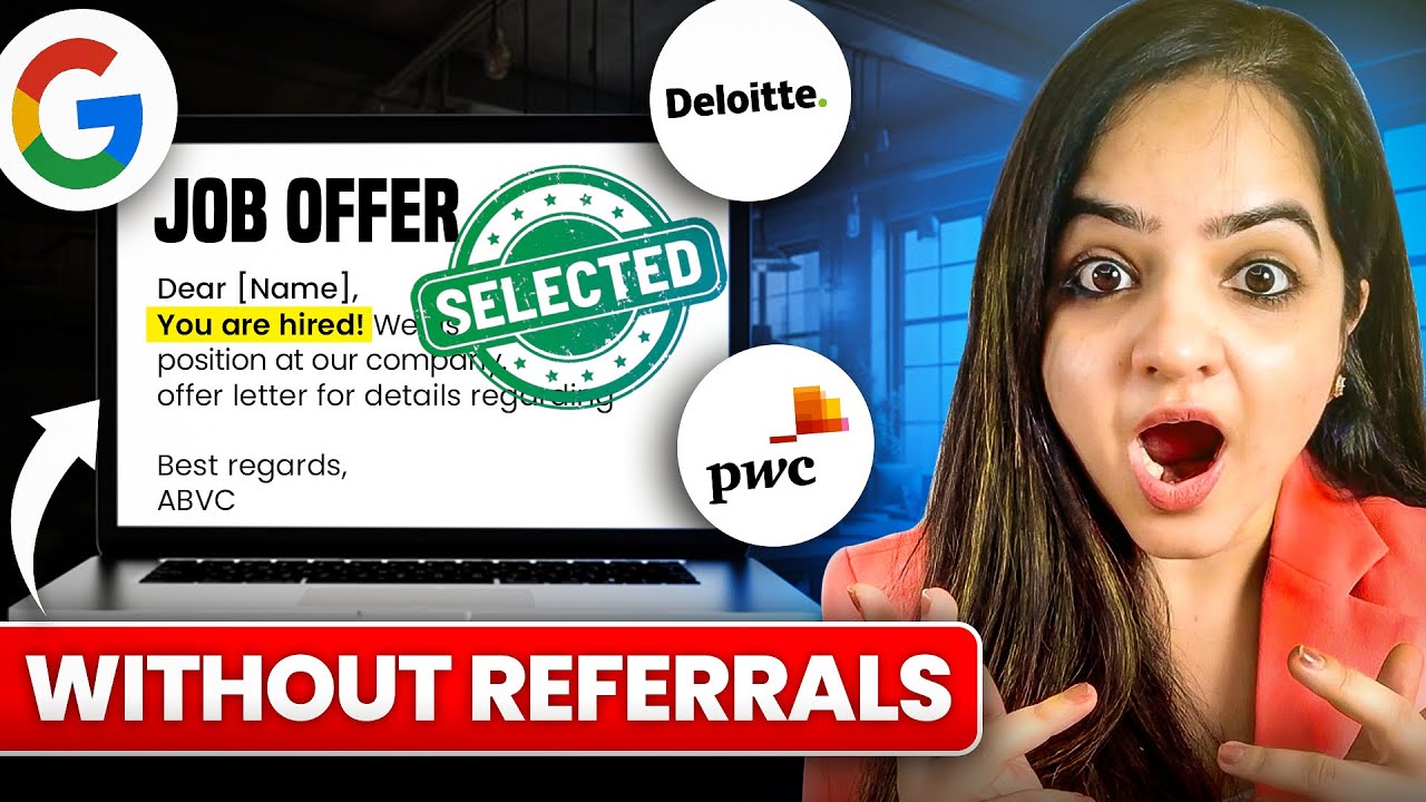 How to Get a Job in Top Companies Without Any Referral (Step-by-Step Guide)