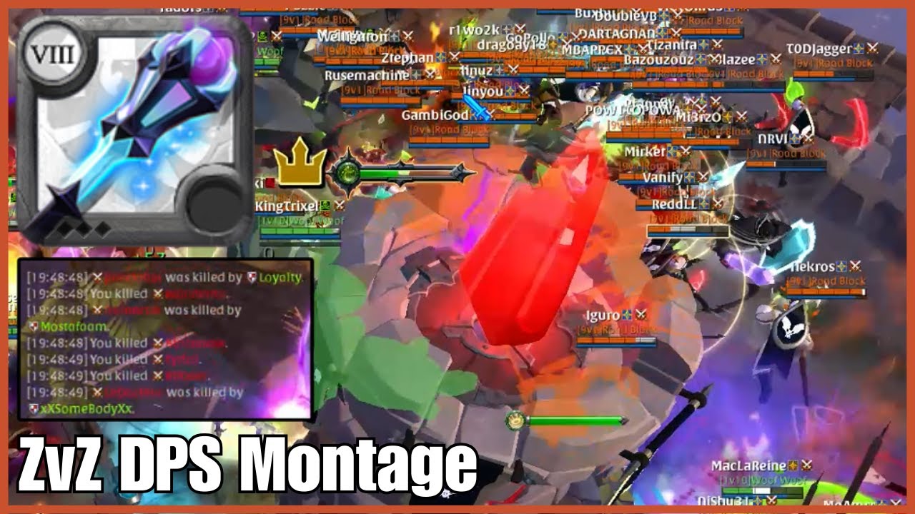 BEST Astral in ZvZ montage | Albion Online EU