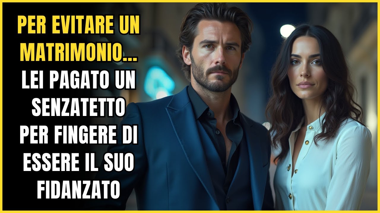 Ha PAGATO un SENZATETTO per Fingere di Essere il Suo Fidanzato e Fuggire da un Matrimonio… Ma Lui