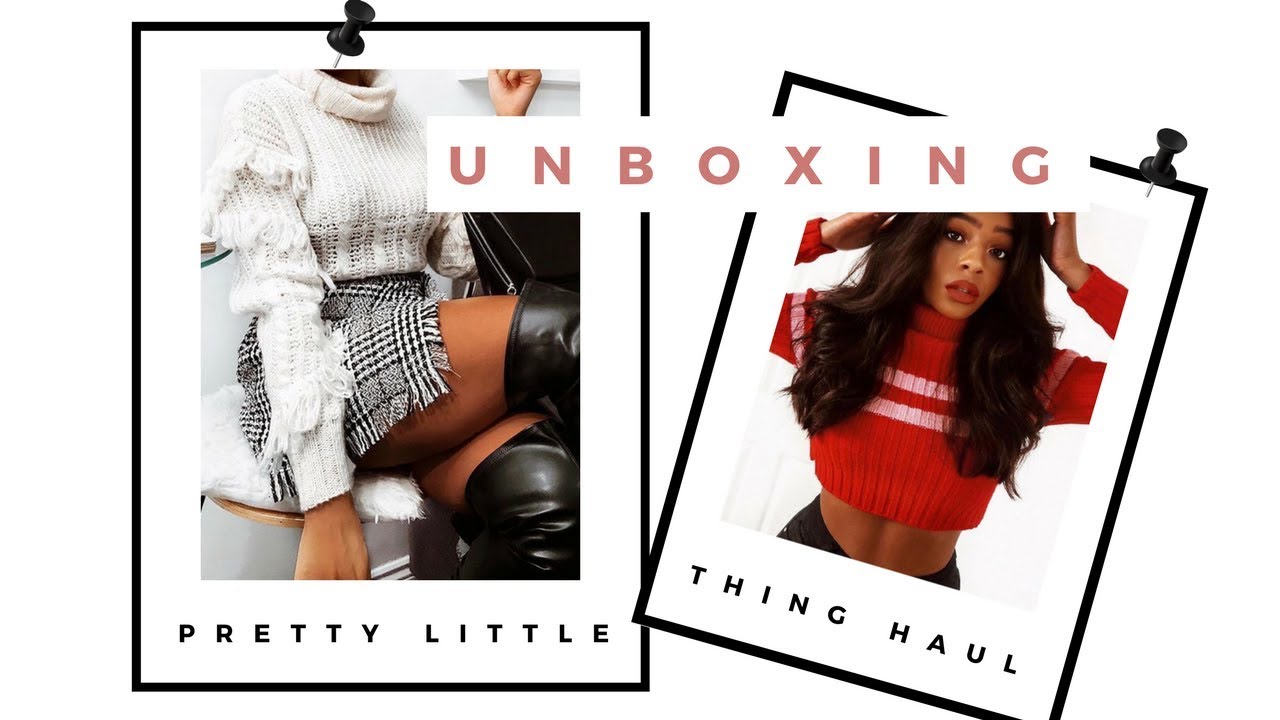 PRETTY LITTLE THING (30% DISCOUNT) HAUL | WINTER UNBOXING TRY ON | NOVEMBER 2017 - SARAH WORE WHAT