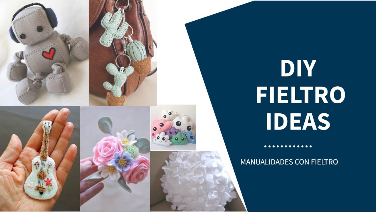 MANUALIDADES CON FIELTRO - DIY