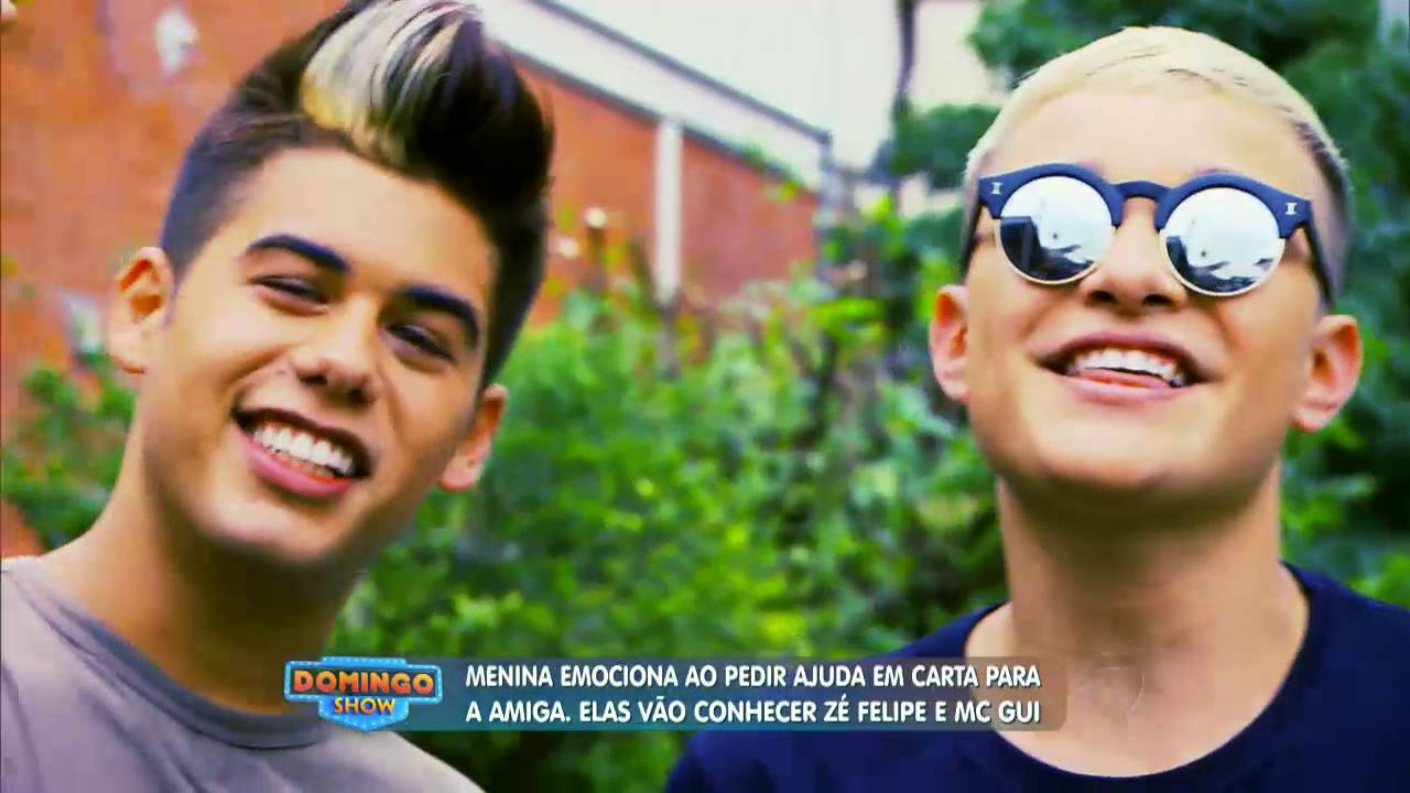 MC Gui e Zé Felipe fazem surpresa para fãs