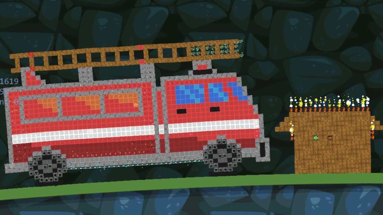 Bad Piggies - INTERESTING LARGE FIRE TRUCK! (Leading Edge Inventions)