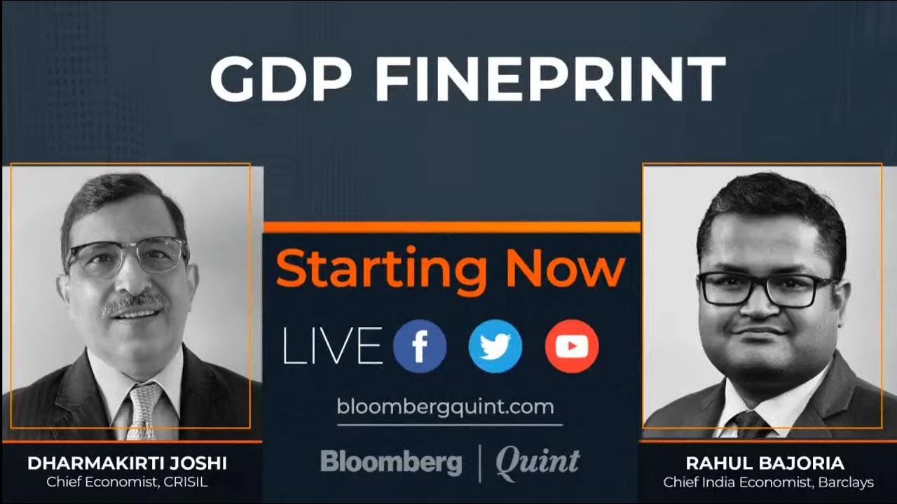 GDP Fineprint: Crisil's Dharmakirti Joshi & Barclays' Rahul Bajoria On Q2 GDP