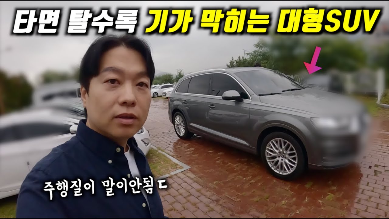사람들이 안타보고 '욕 가장 많이 하는 차'ㅋㅋ(아우디 Q7)