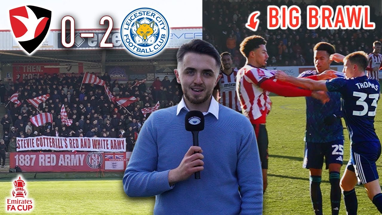 UNREAL ATMOSPHERE! Press Access for Cheltenham Town vs Leicester City 25/26 FA CUP Round 3