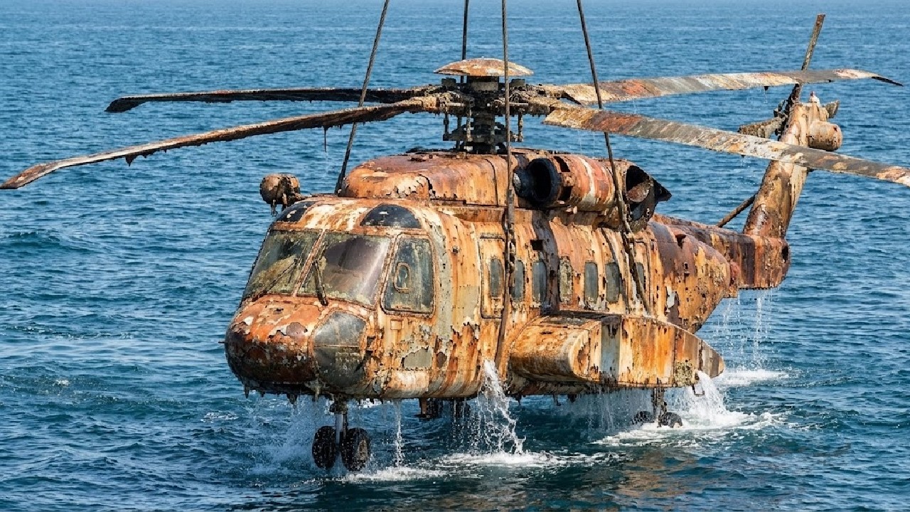 Sikorsky S-92 (1998) Helicopter Crash in California: Recovery & Restoration