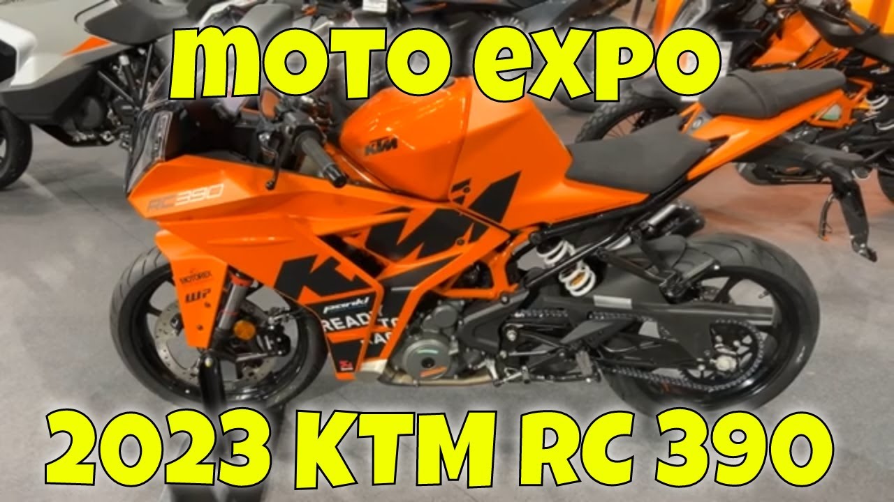 2023 KTM RC 390 Walkaround - Moto Expo 2023