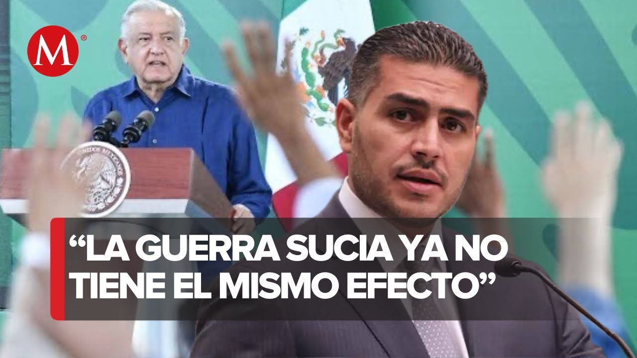AMLO defiende a Harfuch de supuestas amenazas del crimen organizado