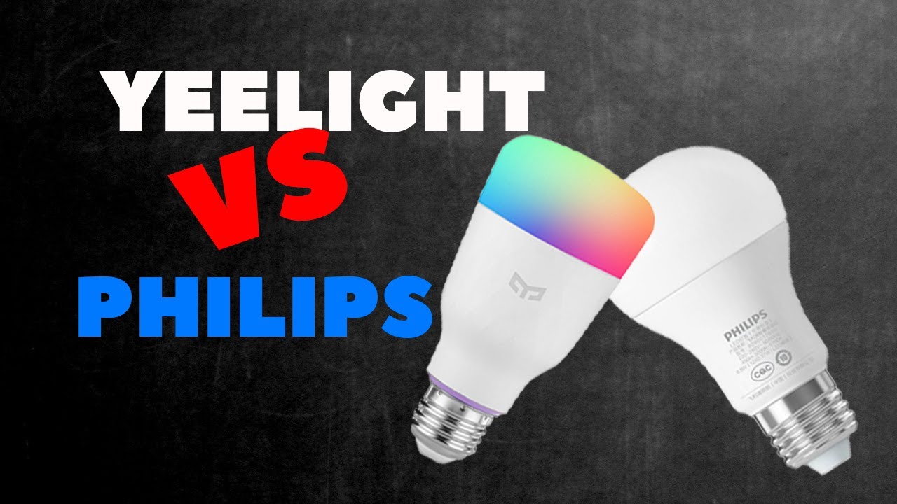 КАКАЯ ЛАМПА лучше? XIAOMI Yeelight vs Philips.