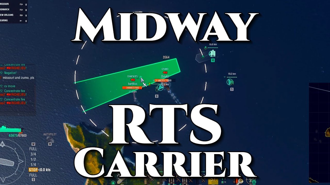 World of Warships: Midway - RTS Carrier - You Can't Play It Anymore
