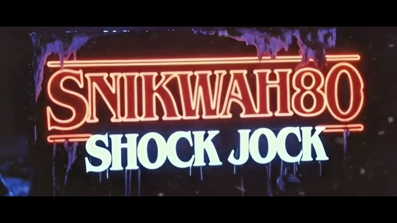 5. @snikwah8074 - SHOCK JOCK - Guiño a  #strangerthings #retrowave #synthwave #ai #retro #electronic