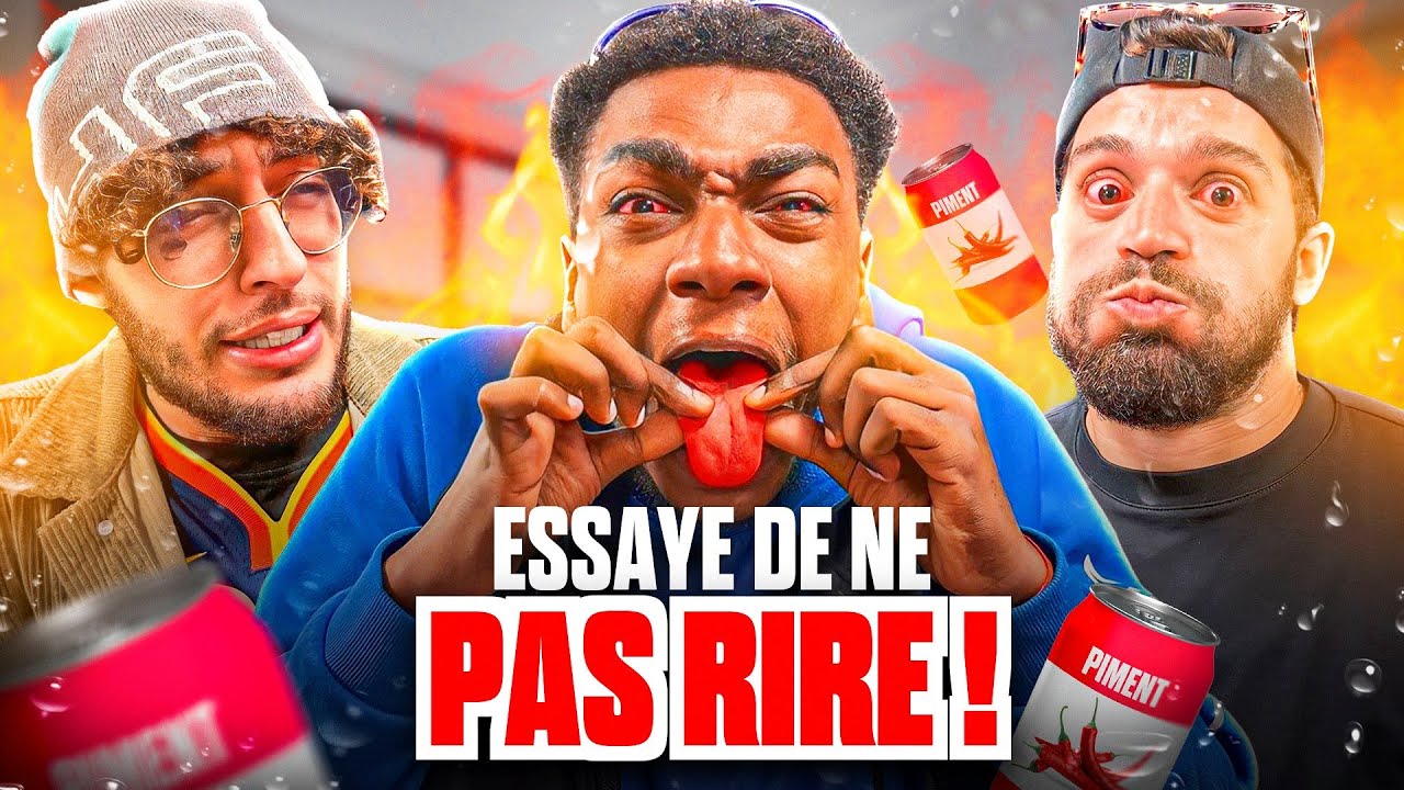 ESSAYE DE NE PAS RIRE VERSION EXTREME PIMENT ! (on a failli mourir...)