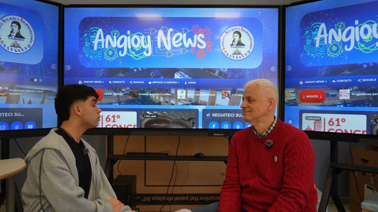 Intervista al prof. Massimo Giulianetti, ITI Angioy Sassari
