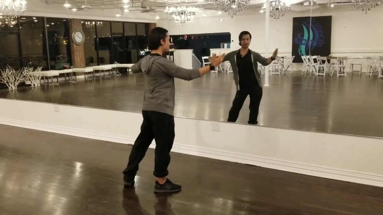 How to dance Cha cha body actions: basic break down, Cuban rock, posture, and Cuban motion.