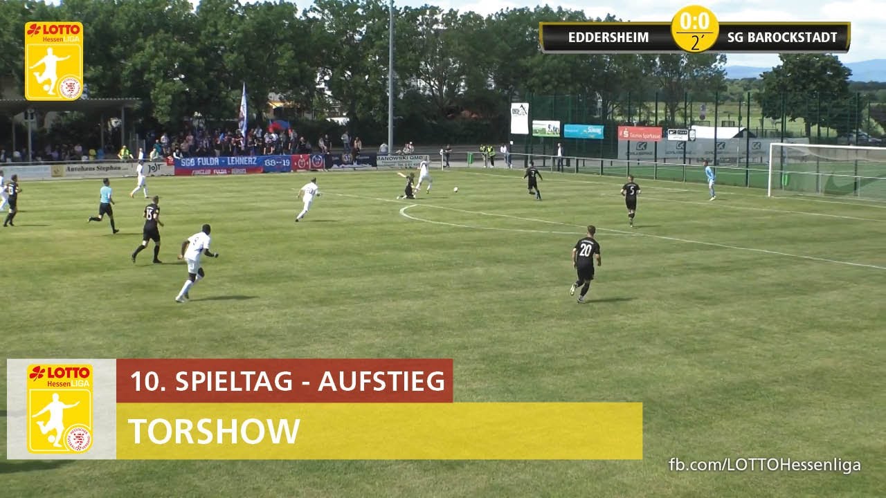 Torshow 10. Spieltag LOTTO Hessenliga 2021/2022 - Aufstiegsrunde