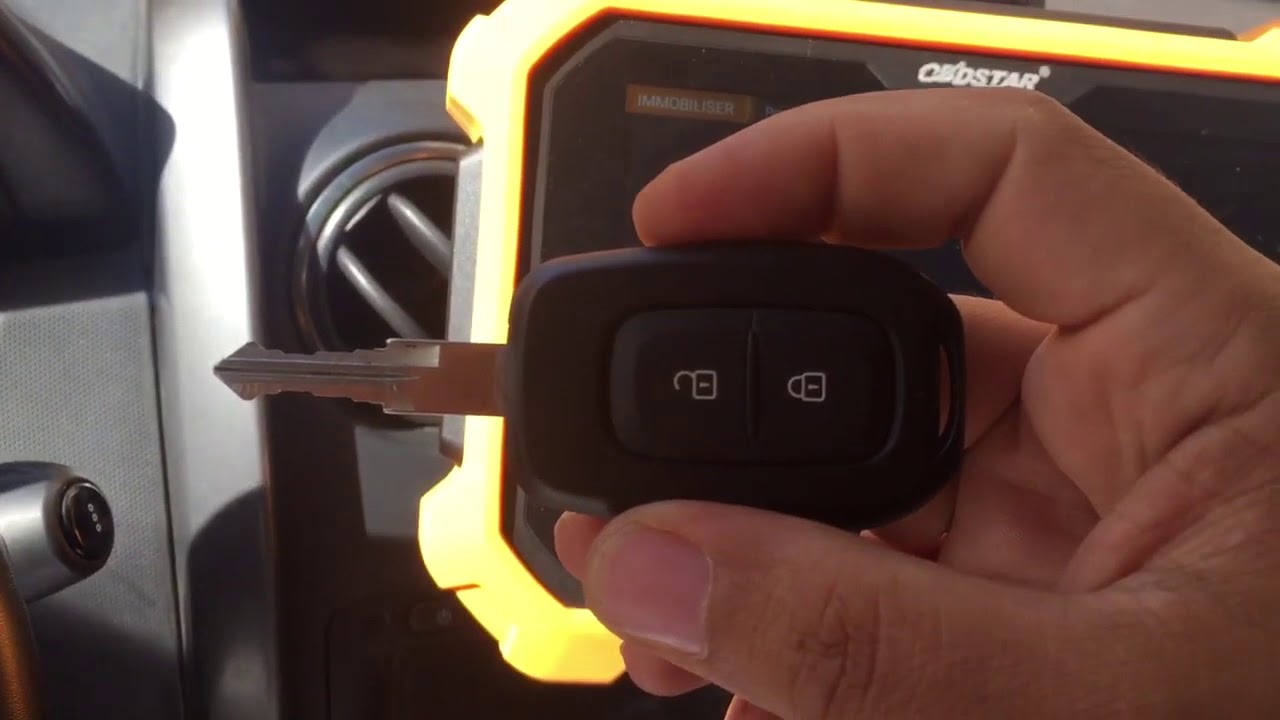 Obdstar x300 dp plus adds spare key Dacia 2018 4A chip transponder