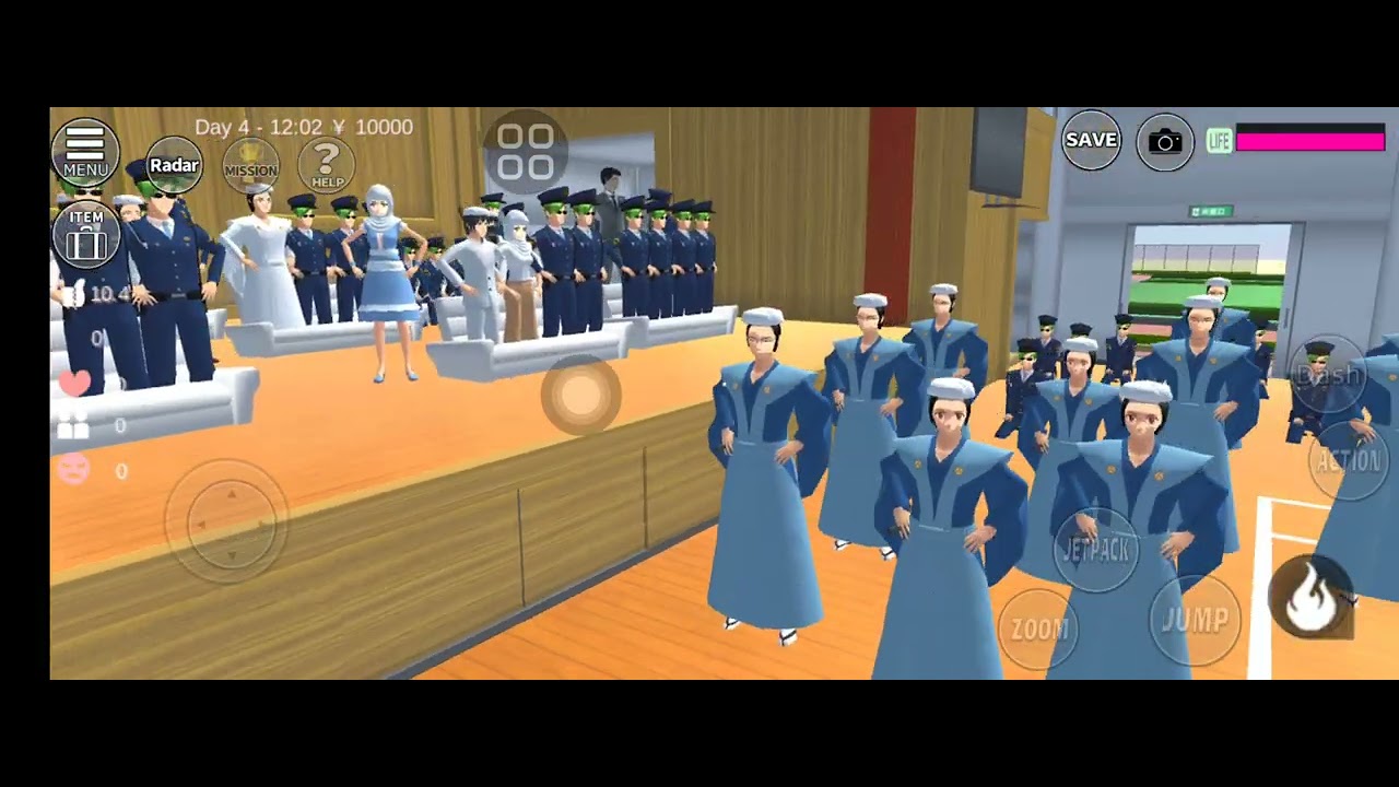ISRA MIROT THAUN INI || SUPER ZHAFRAN || SAKURA SCHOOL SIMULATOR 