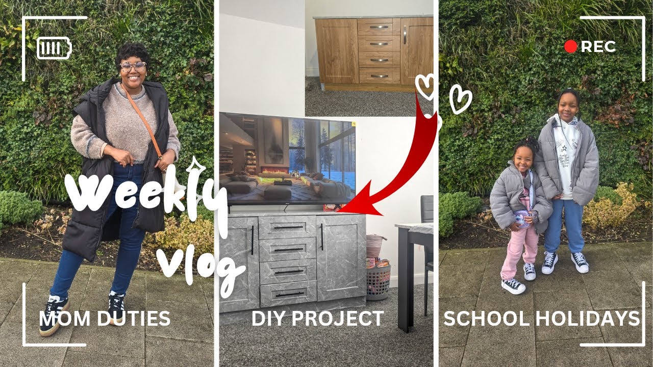 VLOG| DIY HOME MAKING| SCHOOL HOLIDAYS|MOVIES| SOUTH AFRICAN ABROAD