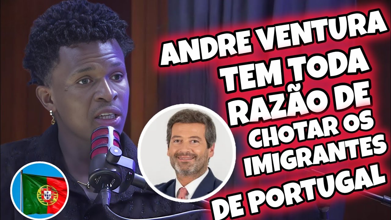 Humorista Psicopato Fala Do Posicionamento Do Andre Ventura Sobre Os Imigrantes 