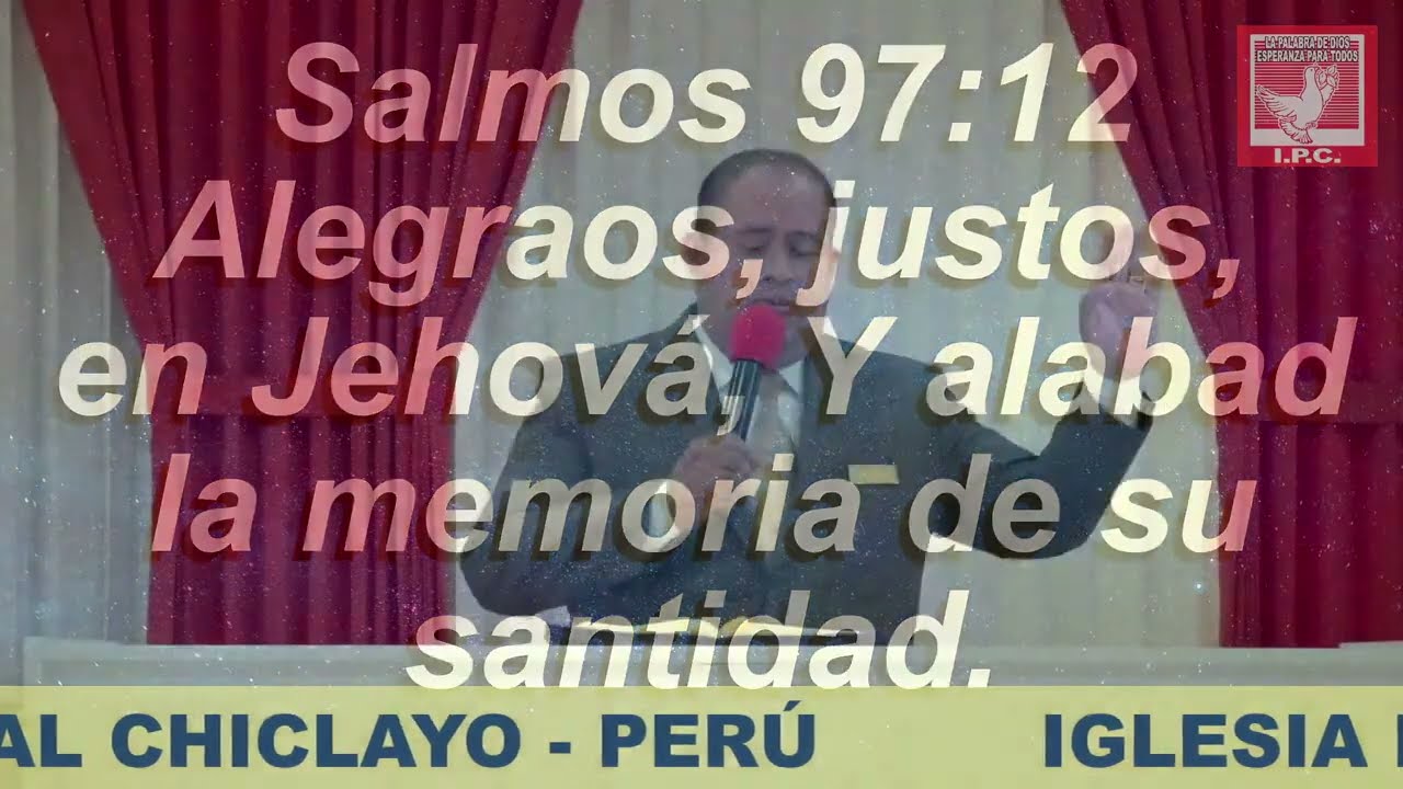 🔴SALMOS 97:10 - PASTOR OTONIEL CÓRDOVA - IP LA COSECHA 