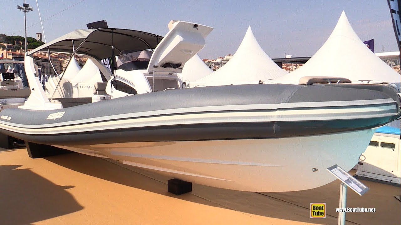 2022 Salpa Soleil 28 Inflatable Boat - Walkaround Tour - 2021 Cannes Yachting Festival