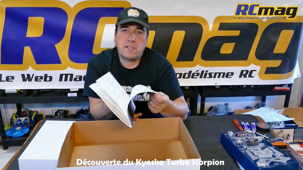 Découverte du kit Kyosho Turbo Scorpion 2017