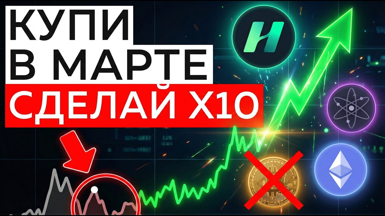 Какие криптовалюты купить сейчас? 10 монет с потенциалом роста в 2026