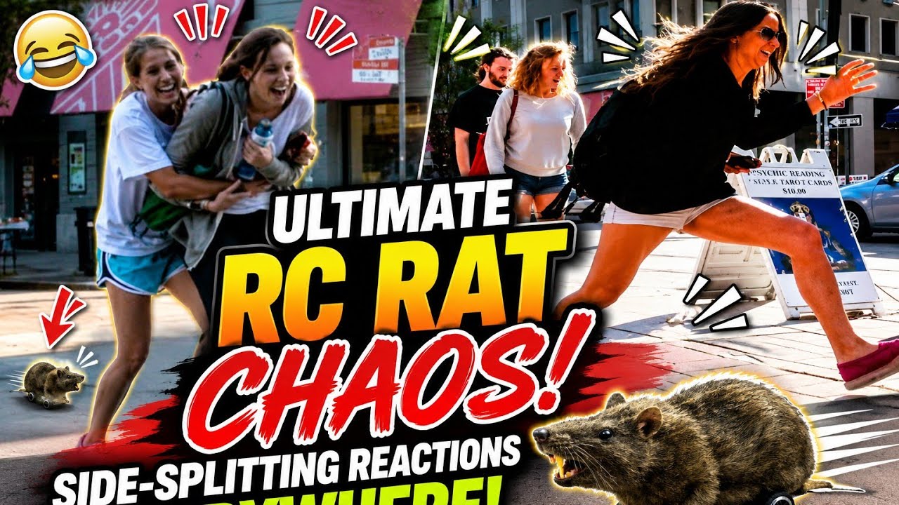 Полный хаос RC Rat: уморительные реакции повсюду!