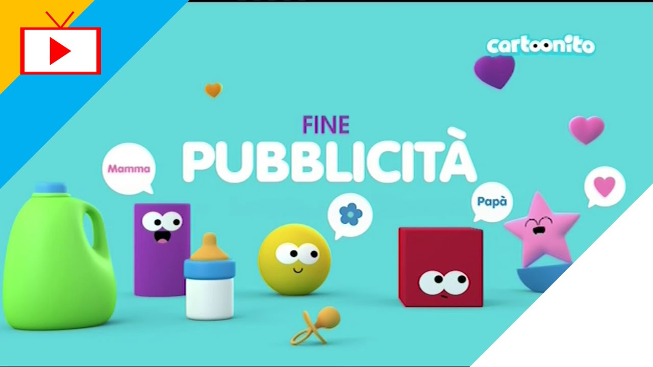 Sequenza Cartoonito (con nuovo bumper) 13 Febbraio 2021