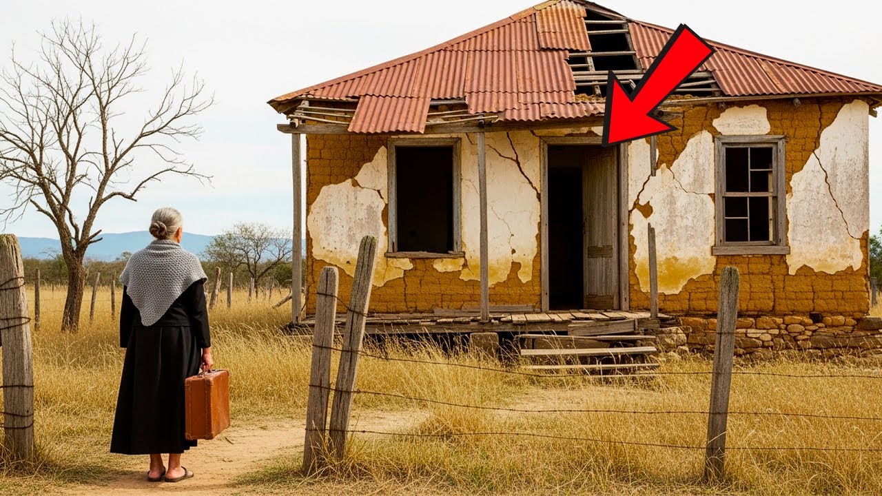 VIÚVA ABANDONADA PELOS FILHOS FOI MORAR NA FAZENDA ABANDONADA — E O CHÃO EXPÔS O INACREDITÁVEL