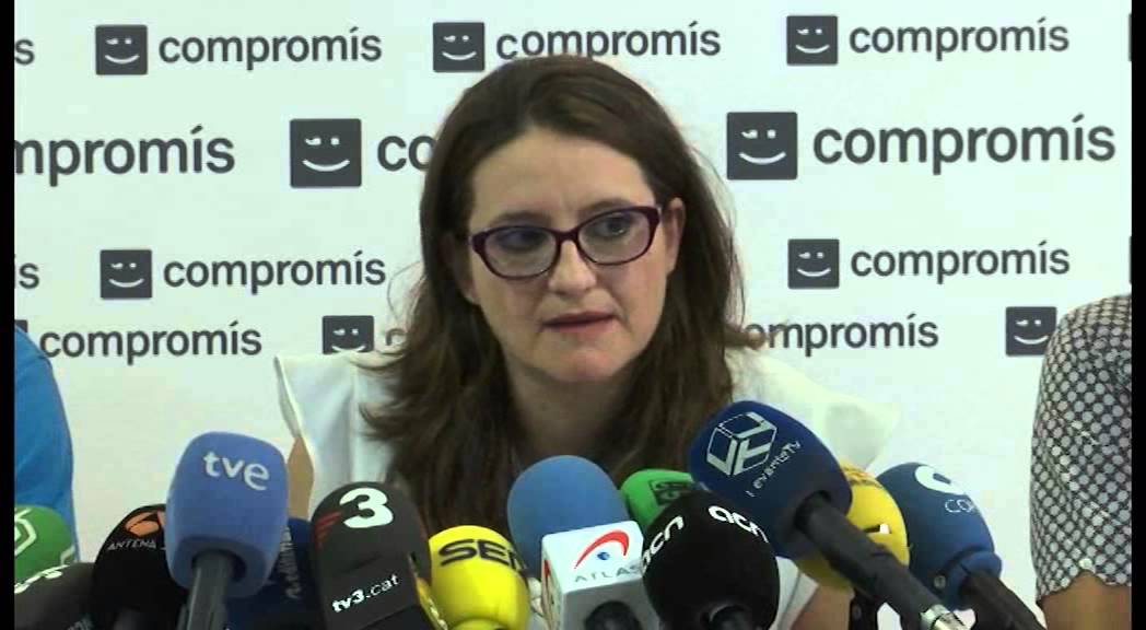 Ximo Puig nuevo presidente de la Generalitat Valenciana. Declaraciones de Mónica Oltra