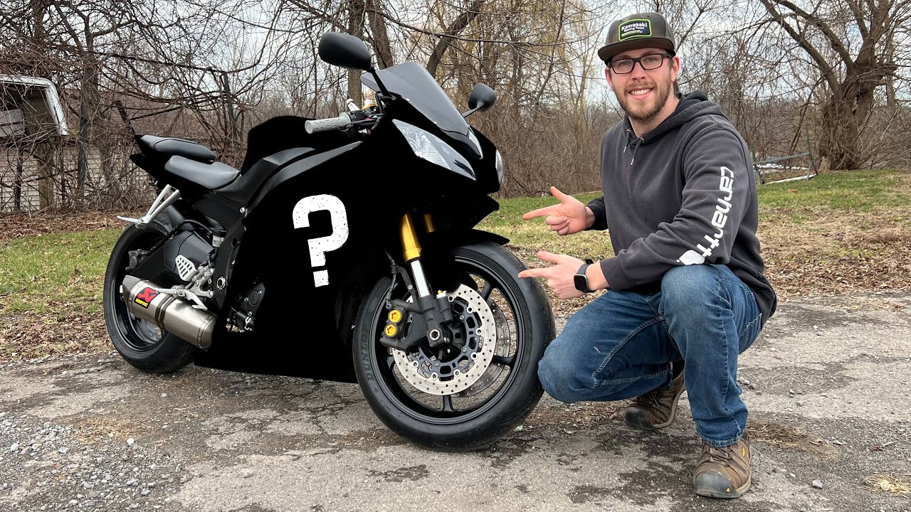 Восстановление разбитого Yamaha R6 2009 года (часть 3, новый цвет!)