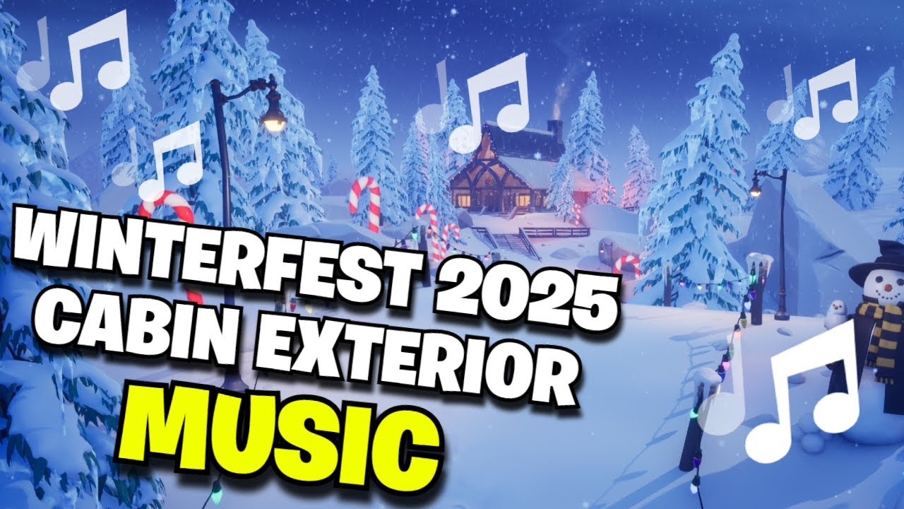 Fortnite | WINTERFEST 2025 Cabin Exterior Music
