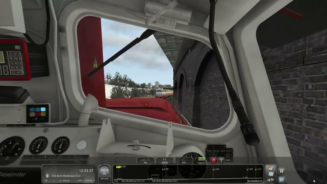 TSC BR V100 solo Grunewald Berlin Westkreuz